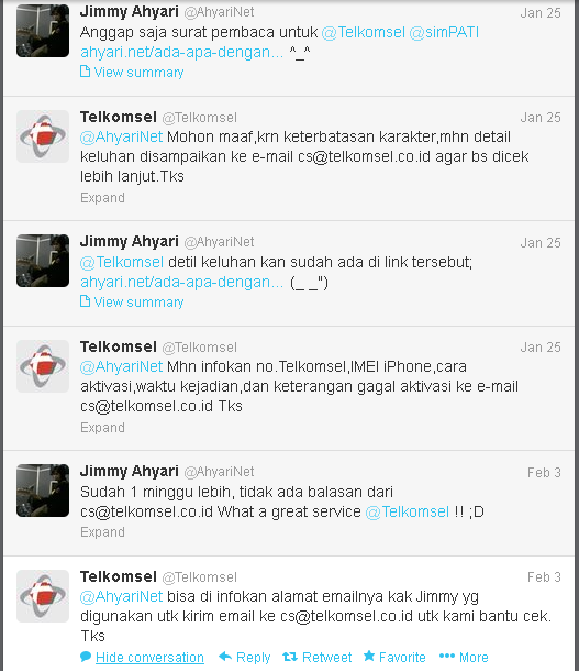 photo tweet telkomsel ahyari photo tweet telkomsel ahyari