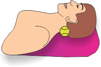 tennis ball on piriformis