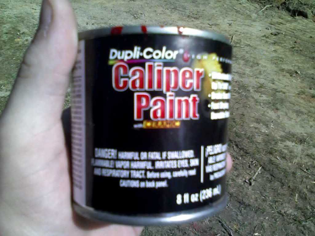 Review Dupli Color DIY Red Caliper Paint 8th Generation Honda Civic