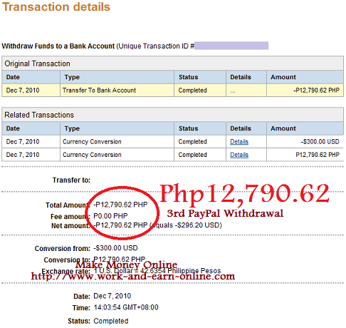 Proof of Payment