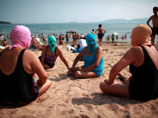 Face-kini - China Beach Craze