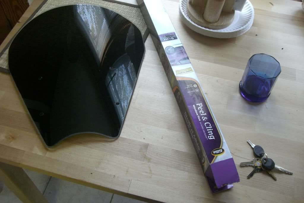 Howto Motorcycle Windshield Tint » VeeStrom All about the Suzuki VStrom