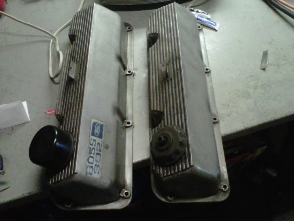 For Sale Original Ford Boss 302 Valve Covers Ford Mustang Forums