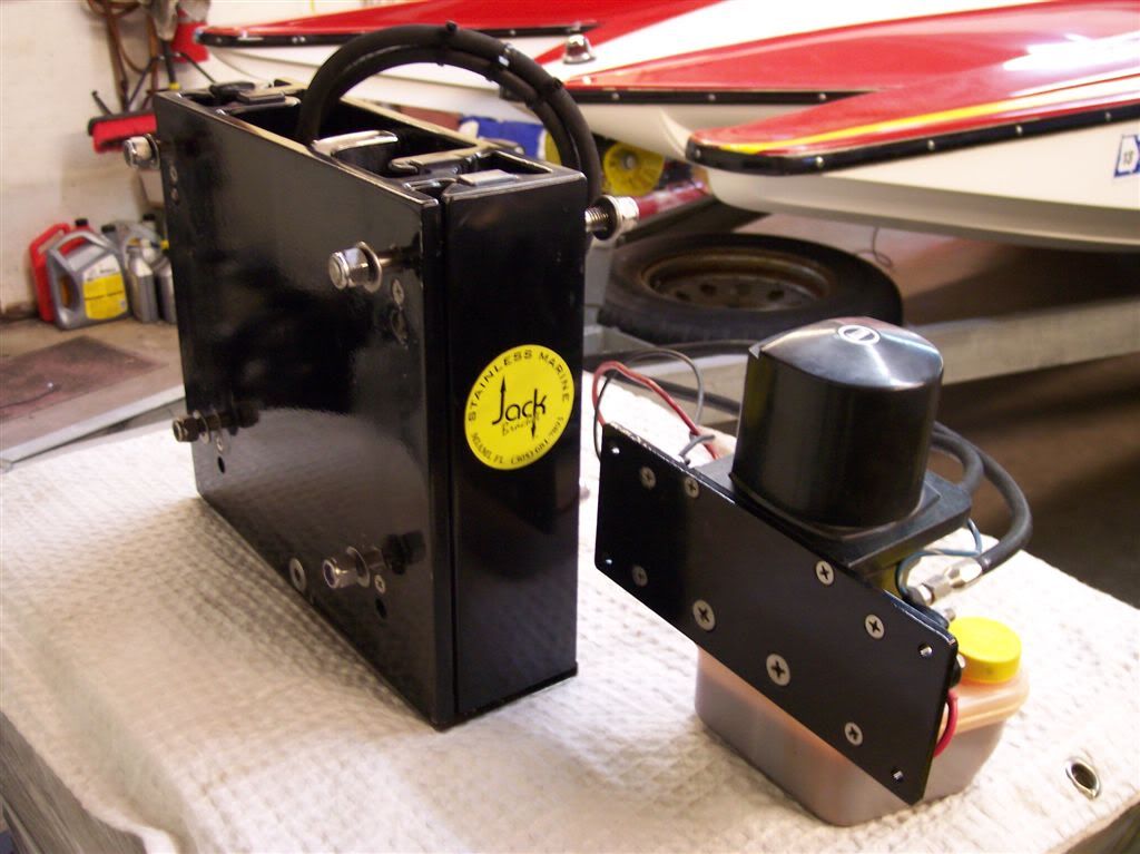 Stainless Marine 4 1/4" Hyd. Jack Plate