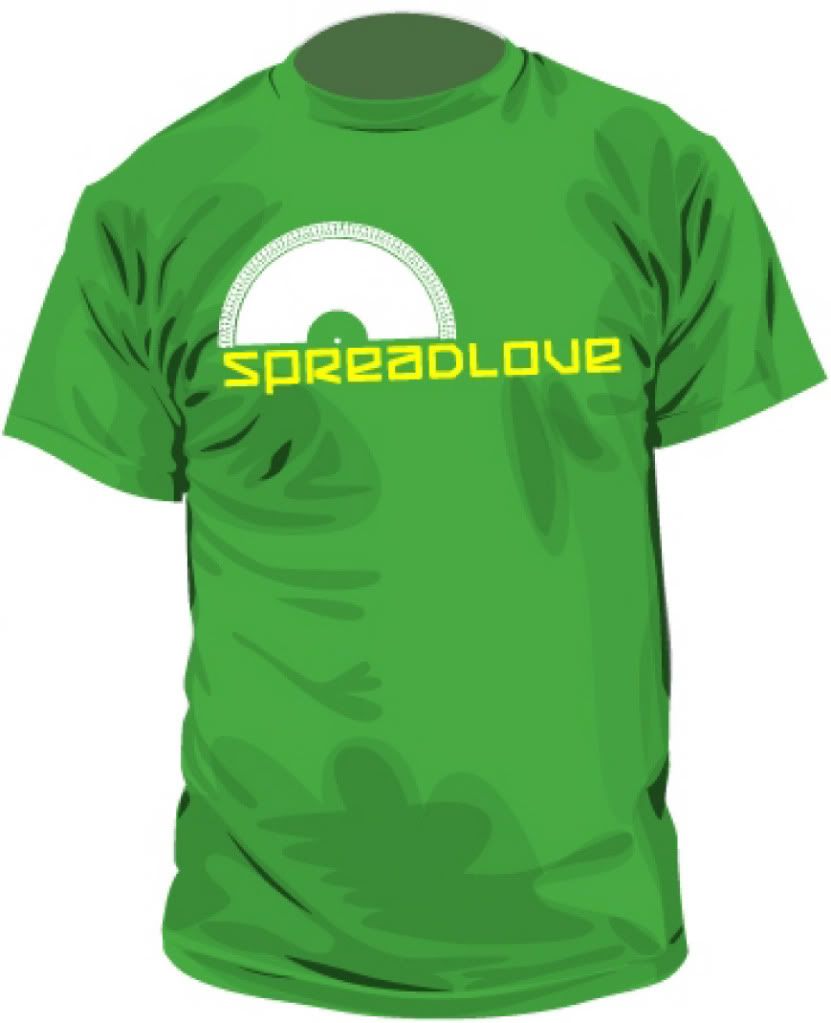 Lucky winners will receive a SPREAD LOVE t-shirt!!