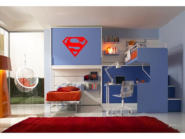 superman wall decal