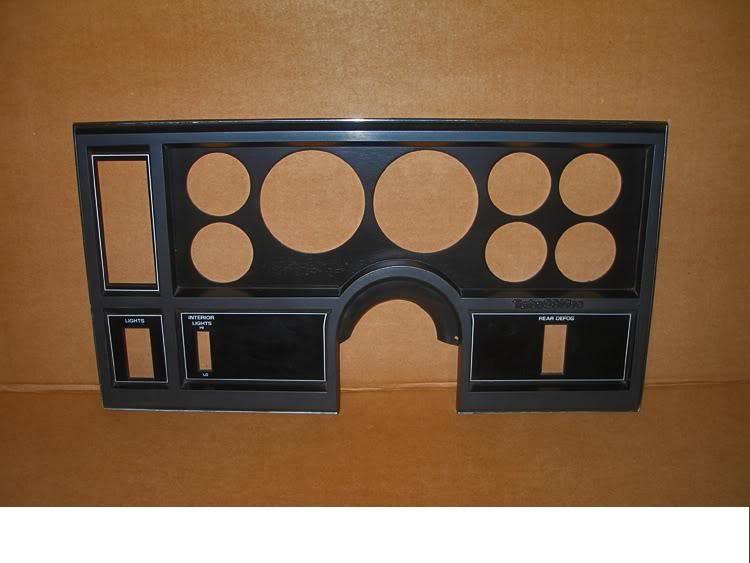 Custom Dash Gauge Panels