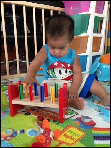 Mr Captain 1 y 1 m กิจกรรมของเด็ก 1 ขวบ