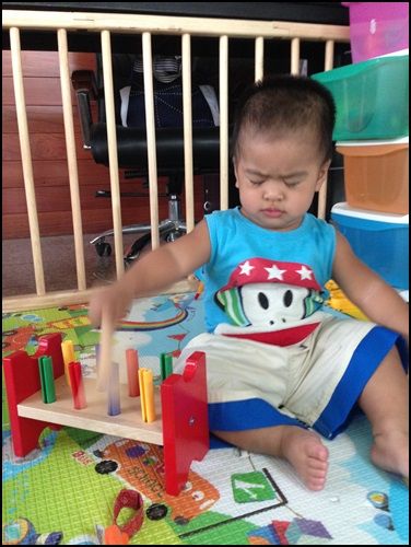 Mr Captain 1 y 1 m กิจกรรมของเด็ก 1 ขวบ