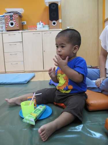 First time Art Class at Gymboree