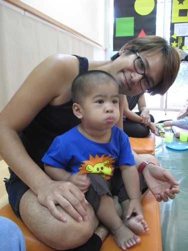 First time Art Class at Gymboree