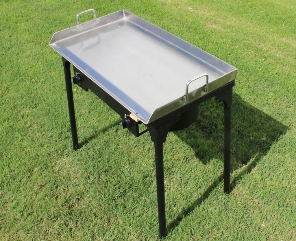 CONCORD 32 x 17 Stainless Steel Flat Top Griddle Grill with Double