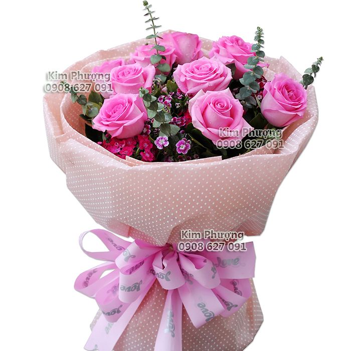 Hoa Hồng tím, hoa hồng xanh, shop hoa tươi - 18