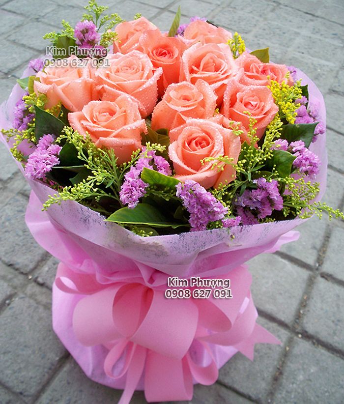 Hoa Hồng tím, hoa hồng xanh, shop hoa tươi - 27