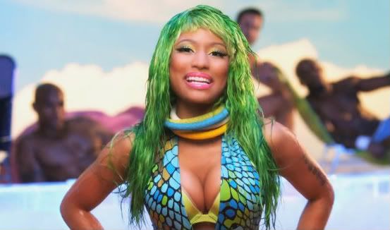 nicki minaj super bass video photos. nicki minaj super bass album.