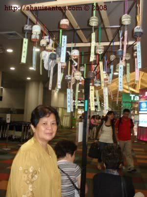 Nanay at Narita airport