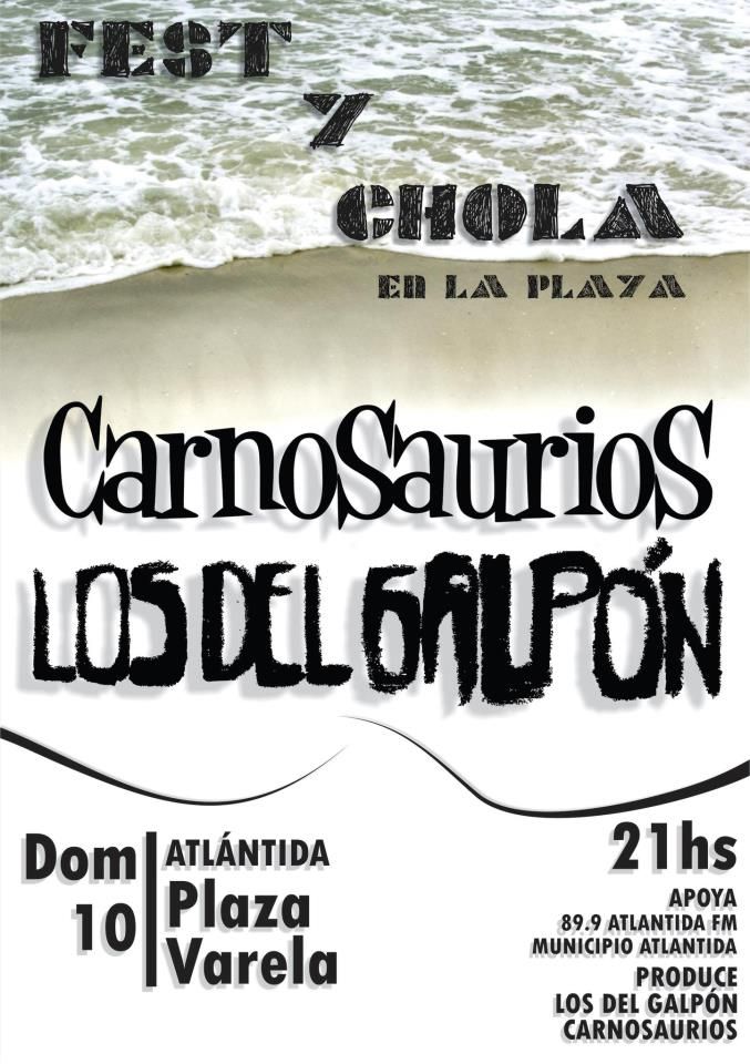 FEST Y CHOLA en la Playa,  Plaza Varela, Atlántida