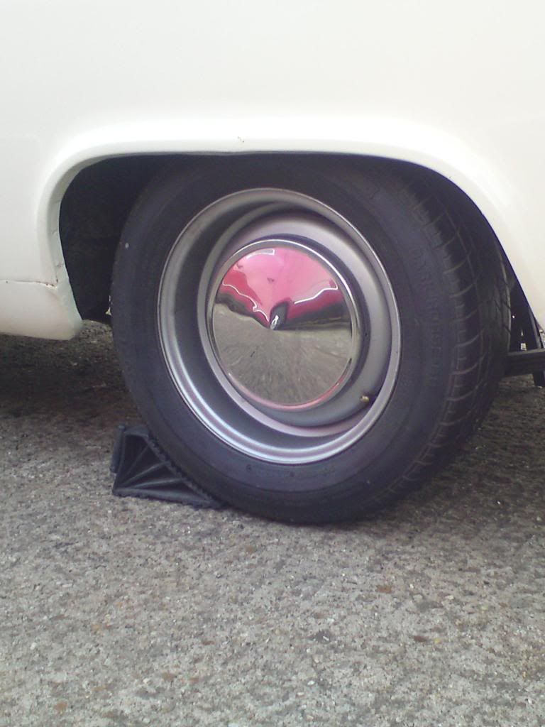 How to fit chrome hubcaps to steel wheels Retro Rides