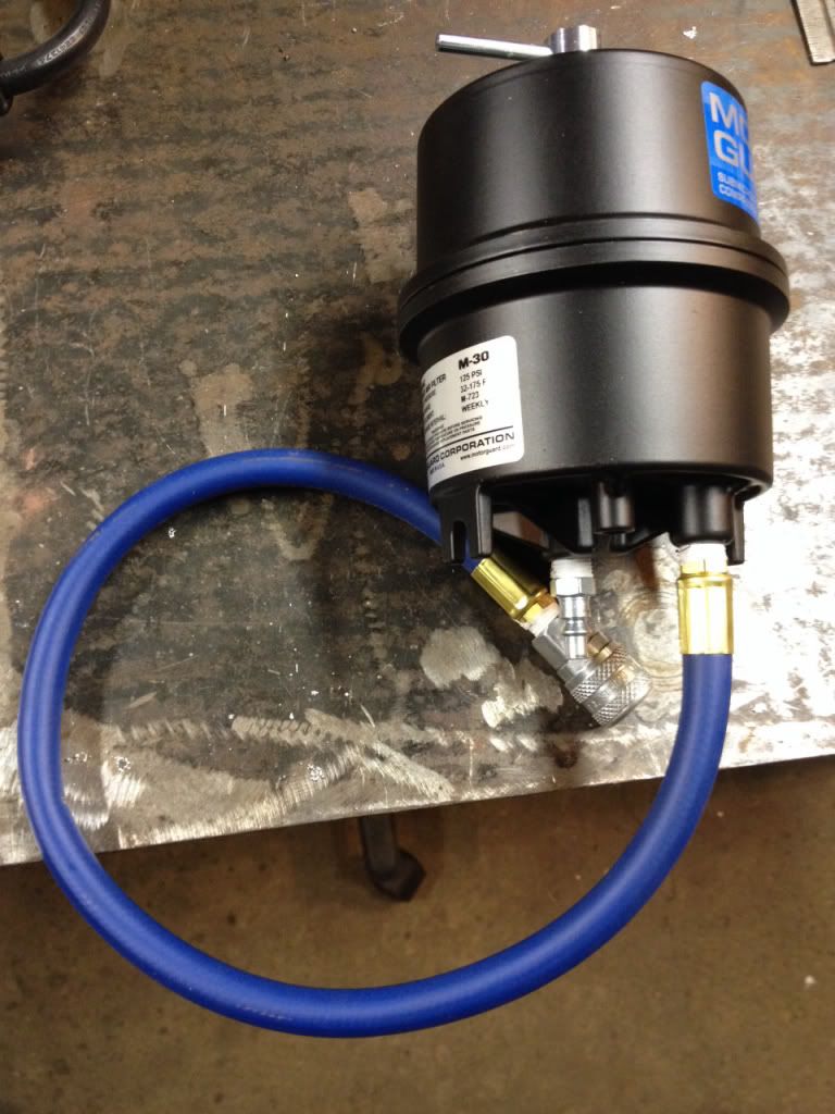 Setting up my air compressor for a plasma cutter (and other tools)