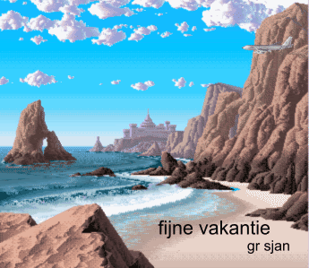 fijne vakantie gr sjan