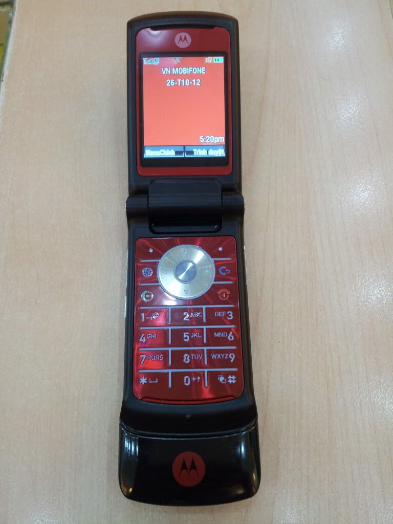 (Khoe hàng ) Motorola K1_red đẹp từng centimet - 5