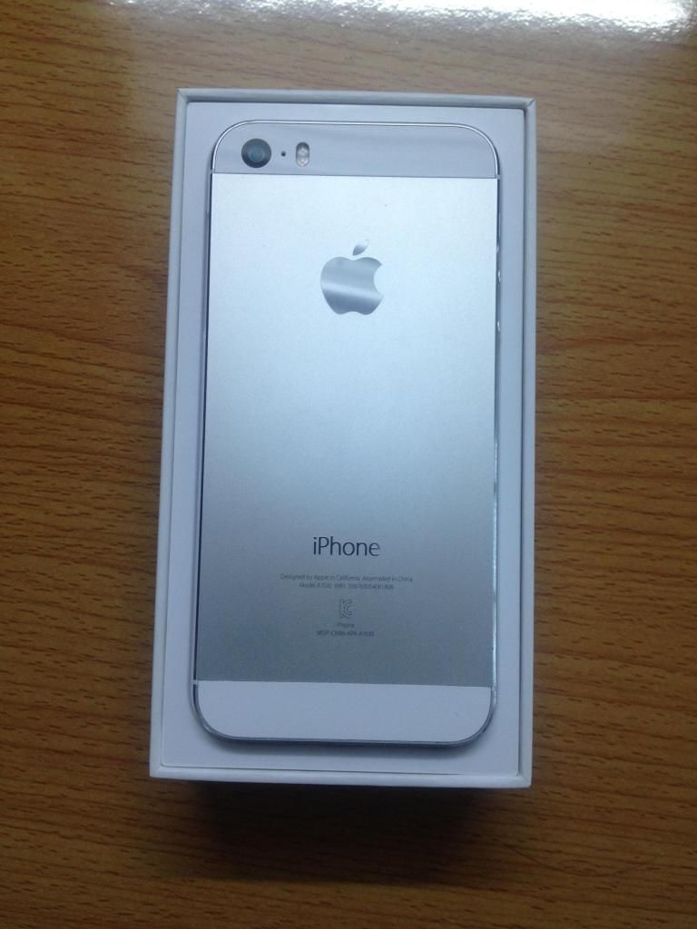 iPhone 5S 16G quốc tế trắng mới 98% giá tốt - 1