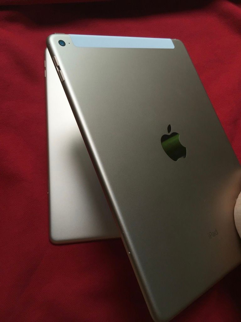 iPad Air1 16Gb wifi + 3G Gold ios 8.3 zin như máy mới không tì vết - 4
