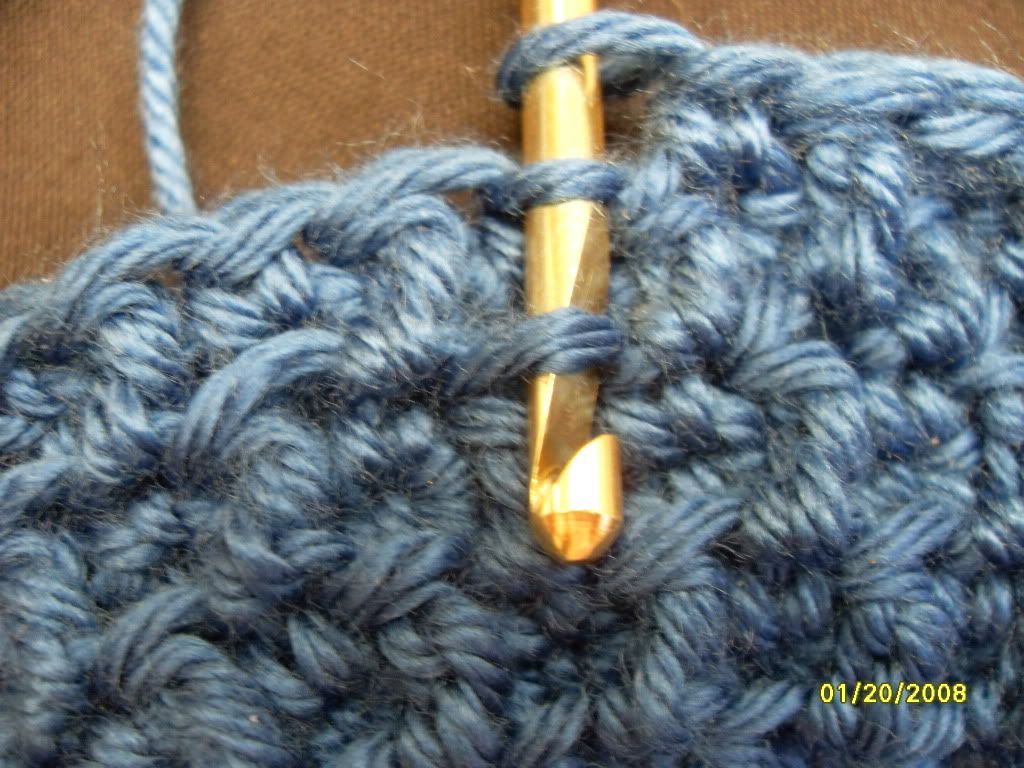 seed stitch crochet