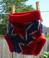 Medium "Red, White and Blue" soaker