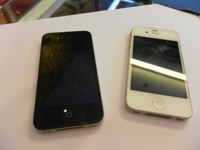 Iphone 4 16gb màu trắng World đẹp hoàn hảo giá tốt, ké thêm e Oppo Find Clover còn BH - 12