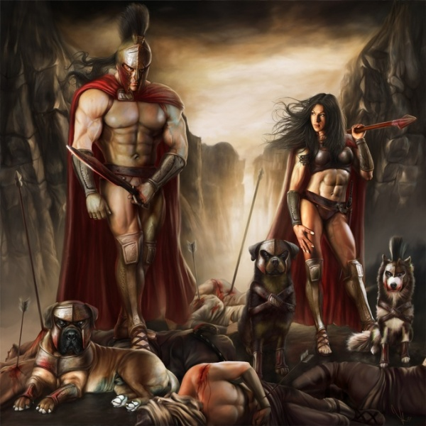 Spartan-warriors.png spartan women