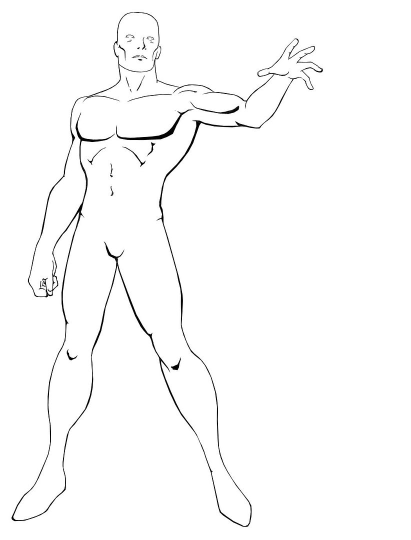 Human Male Outline