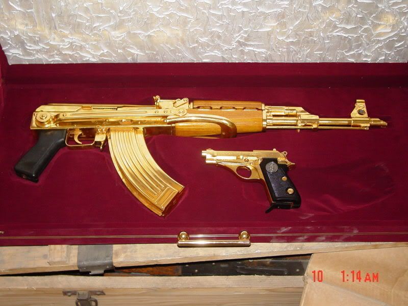GOLD AK 47