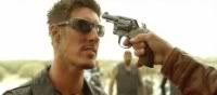 Eric Balfour is learning that he shouldn't urinate on Dennis Hooper's shoes... Hell Ride
