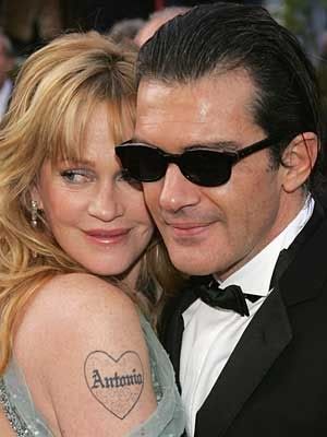 Best Celebrity Tattoo Melanie Griffith Tattoos Designs