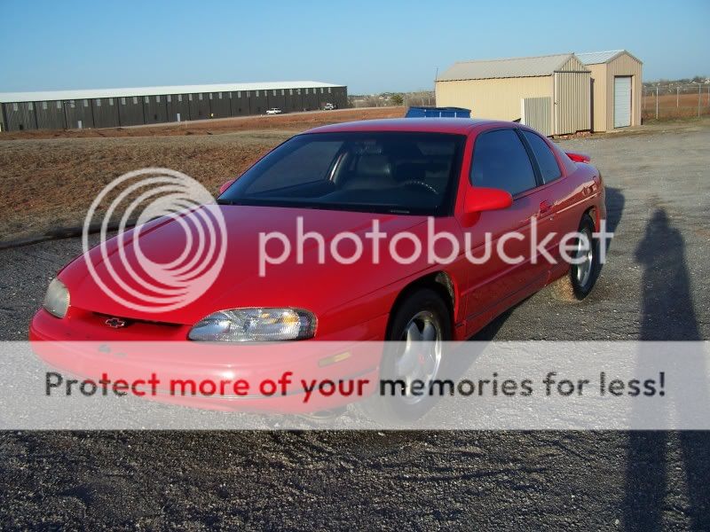 1995 Chevrolet Monte Carlo Z 34 Bank Repo in Rust Free Oklahoma  