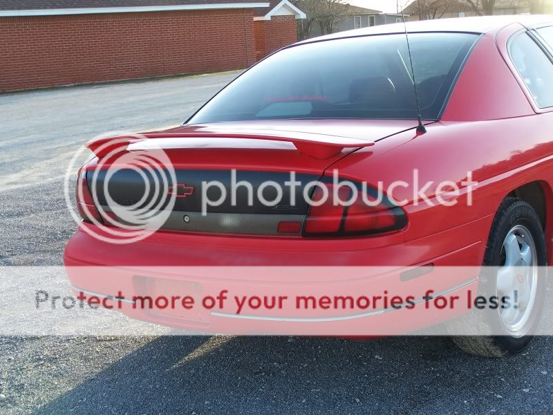 1995 Chevrolet Monte Carlo Z 34 Bank Repo in Rust Free Oklahoma  