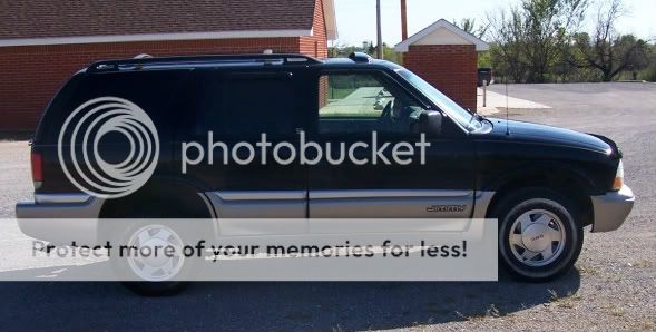 1999 GMC Jimmy Bank Repo in Rust Free Oklahoma  