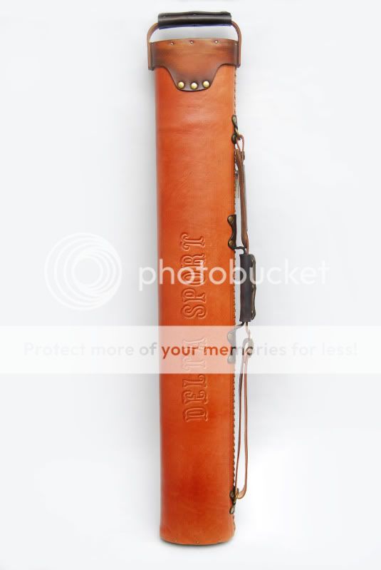 Doctor Cheng New Custom Delta Real Leather Pool Cue Case 8