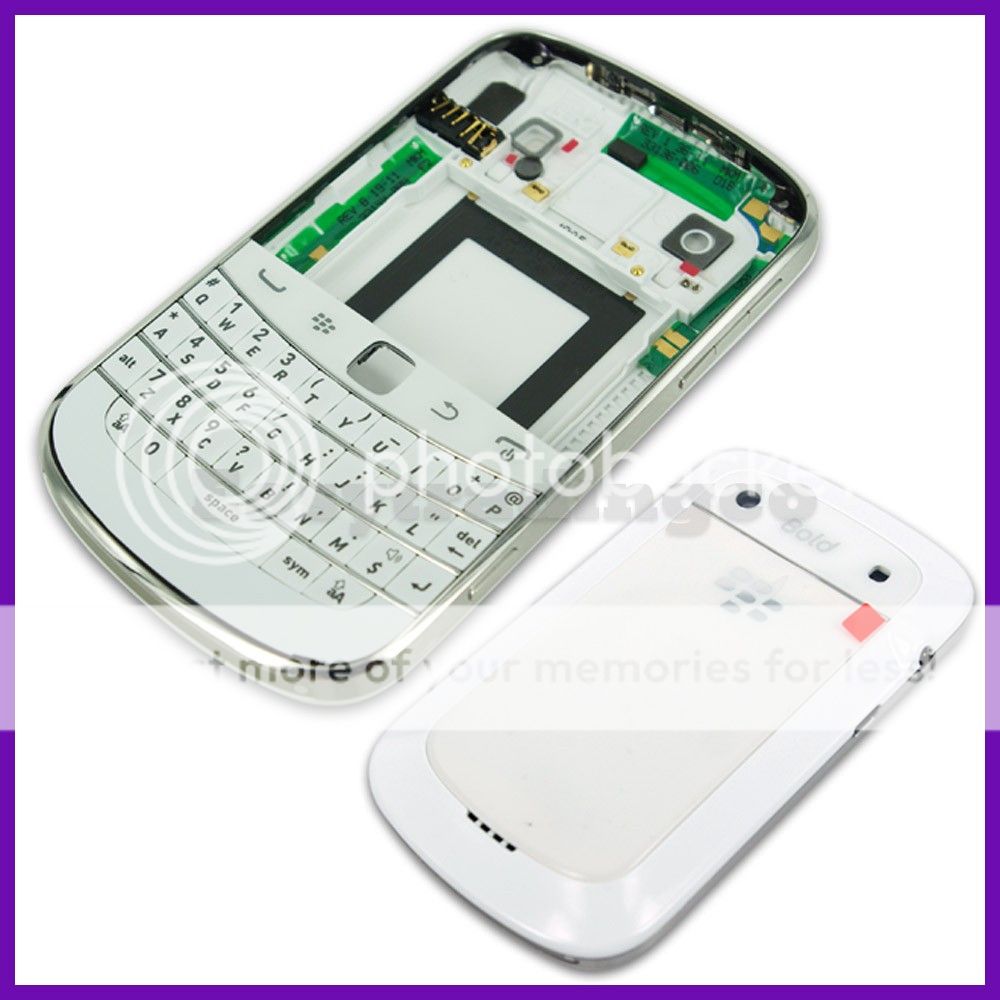 Housing Bezel Battery Cover Keypad Keyboard Blackberry 9900 Bold Touch 