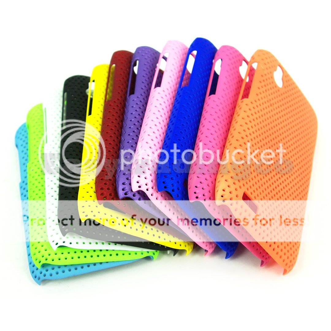11x Mesh Case Cover HTC Desire x T328E Black Yellow Orange Green Purple White