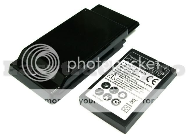 2600mAh Extended Battery for HTC Touch Diamond II 2  