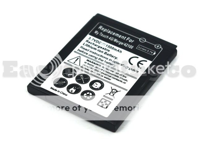 1500mAh Battery for HTC Merge T Mobile MyTouch 4G  