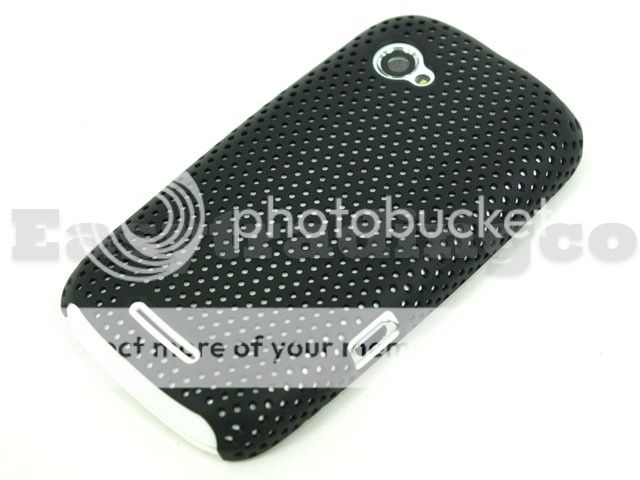 Black Mesh Back Cover Case for Motorola Fire XT XT531  