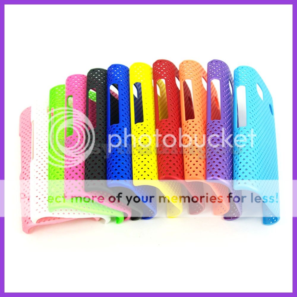 11x Mesh Cover Case for Nokia 500 Black Blue Pink Purple Green Orange 