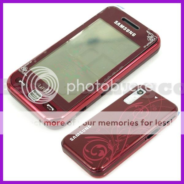 Housing +Touch Screen Samsung S5230 Red Special Edition  